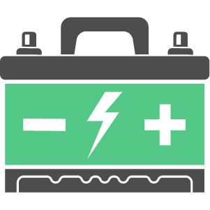 Car battery Icon